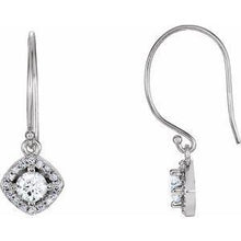 Load image into Gallery viewer, 3/8 CTW Diamond Earrings