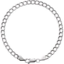 Load image into Gallery viewer, 4 mm Solid Charm 7" Bracelet