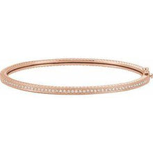 Load image into Gallery viewer, 1/3 CTW Diamond Bangle Bracelet