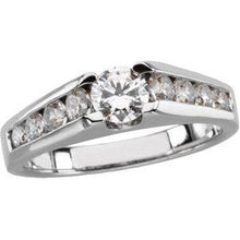 Load image into Gallery viewer, 1/2 CTW Diamond Engagement Ring