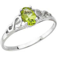 Load image into Gallery viewer, Youth Imitation Birthstone Ring