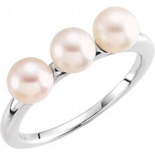 Load image into Gallery viewer, Freshwater Cultured Pearl Ring