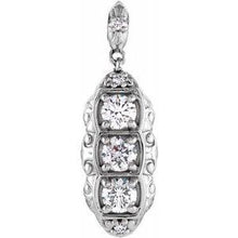 Load image into Gallery viewer, 1/3 CTW Diamond Pendant