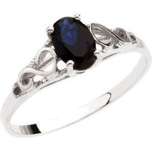 Load image into Gallery viewer, Youth Imitation Birthstone Ring