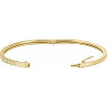 Load image into Gallery viewer, 1/3 CTW Diamond Bangle Bracelet