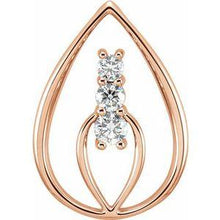 Load image into Gallery viewer, Three-Stone Pendant Mounting