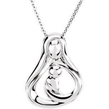 Load image into Gallery viewer, 1 Child Mother's Embrace 18" Necklace