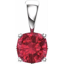 Load image into Gallery viewer, Chatham® Created Emerald Pendant