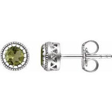 Load image into Gallery viewer, Garnet "January" Birthstone Earrings