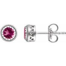 Load image into Gallery viewer, Garnet "January" Birthstone Earrings