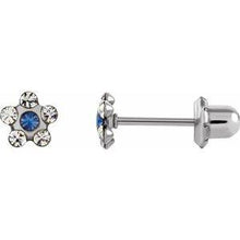 Load image into Gallery viewer, Imitation Crystal Piercing Earrings