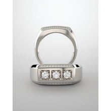Load image into Gallery viewer, 1/2 CTW Diamond Men's Ring