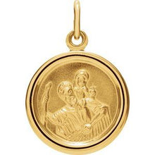 Load image into Gallery viewer, 14 mm St. Christopher Medal