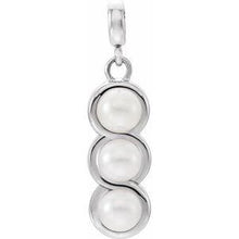 Load image into Gallery viewer, 4.0-4.5 mm Freshwater Cultured Pearl Pendant