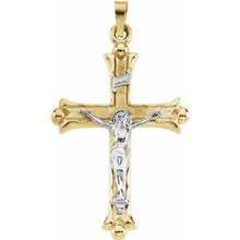 Load image into Gallery viewer, 32x23 mm Hollow Crucifix Pendant