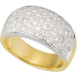 1 CTW Diamond Micro Pave Ring