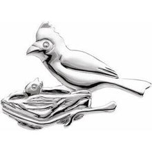 Load image into Gallery viewer, 39.5x28.25 mm Cardinal Brooch