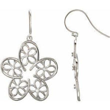Load image into Gallery viewer, 1/6 CTW Diamond Floral-Inspired Earrings