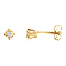 Load image into Gallery viewer, .06 CTW Diamond Earrings