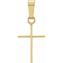 Load image into Gallery viewer, 12x8 mm Cross Pendant