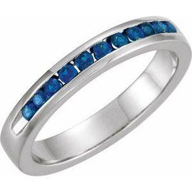 1/4 CTW Diamond Classic Channel-Set Anniversary Band