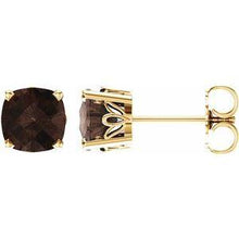 Load image into Gallery viewer, Chatham® Lab-Created Emerald Earrings