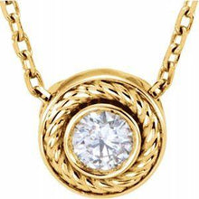 Load image into Gallery viewer, 1/10 CTW Diamond 16" Necklace