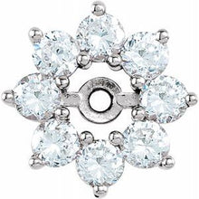 Load image into Gallery viewer, 3/4 CTW Diamond Earring Jackets