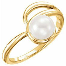 Load image into Gallery viewer, Freshwater Cultured Pearl Ring