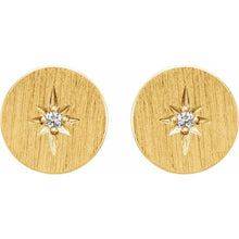 Load image into Gallery viewer, .02 CTW Diamond Earrings
