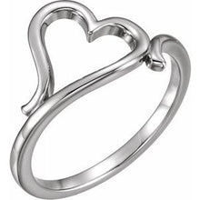 Load image into Gallery viewer, Heart Ring