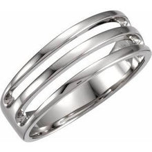 Load image into Gallery viewer, 11 mm Negative Space Band