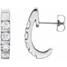 Load image into Gallery viewer, 1 CTW Diamond Earrings