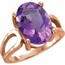 Load image into Gallery viewer, 12x10 mm Oval London Blue Topaz Ring