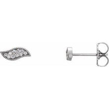 Load image into Gallery viewer, .07 CTW Diamond Earrings