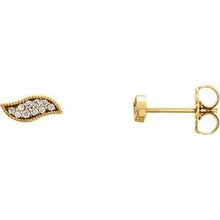 Load image into Gallery viewer, .07 CTW Diamond Earrings