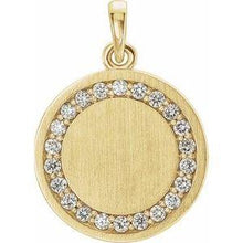 Load image into Gallery viewer, 1/5 CTW Diamond Engravable 16-18" Necklace