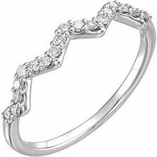 Load image into Gallery viewer, 1/5 CTW Diamond Stackable Ring