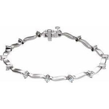 Load image into Gallery viewer, 1 CTW Diamond Line Bracelet