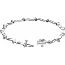 Load image into Gallery viewer, 1 CTW Diamond Line Bracelet