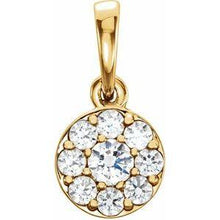 Load image into Gallery viewer, 1/4 CTW Diamond Pendant