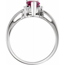 Load image into Gallery viewer, Accented Heart Ring