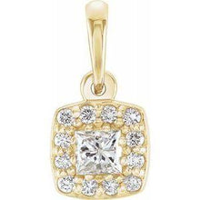 Load image into Gallery viewer, 1/4 CTW Diamond Pendant