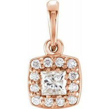 Load image into Gallery viewer, 1/4 CTW Diamond Pendant