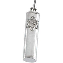 Load image into Gallery viewer, 15x6 mm Mezuzah Pendant