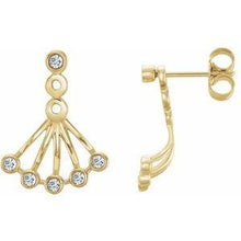 Load image into Gallery viewer, 1/6 CTW Diamond Earrings
