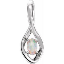 Load image into Gallery viewer, Opal Freeform Pendant