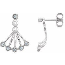 Load image into Gallery viewer, 1/6 CTW Diamond Earrings