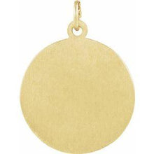 Load image into Gallery viewer, 22 mm Round St. Francis of Assisi Medal