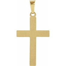 Load image into Gallery viewer, 20.5x14 mm Hollow Cross Pendant